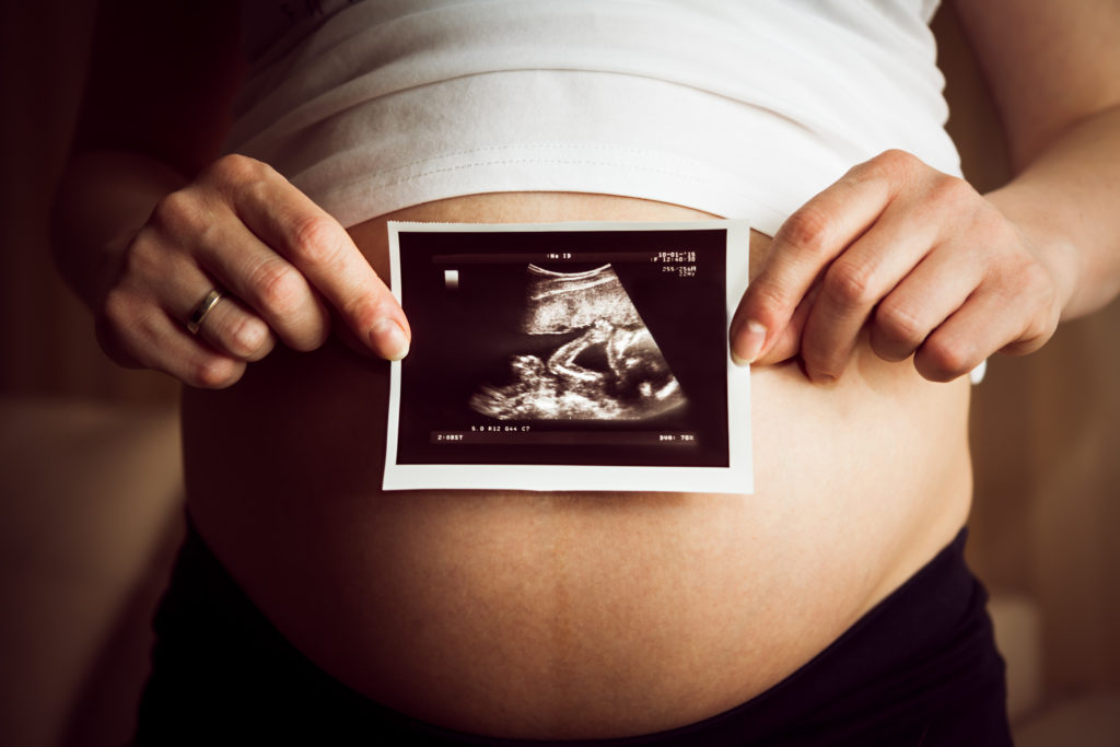 échographie-à-7-semaines-de-grossesse